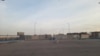 Новиот мост во Аеродром заграден со тараби