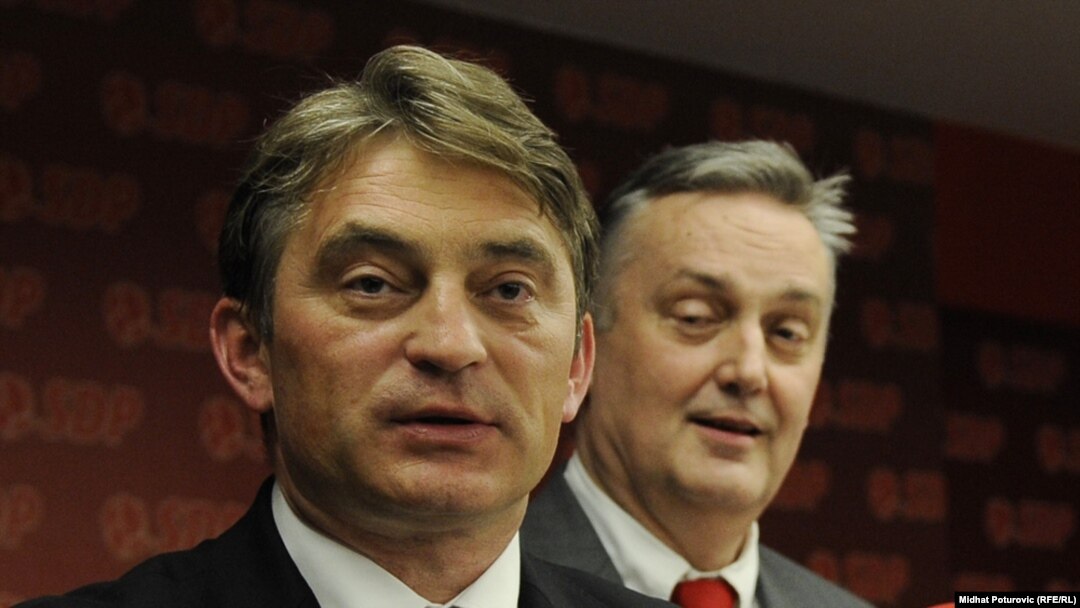 Željko Komšić i Zlatko Lagumdžija, 20. mart 2012.