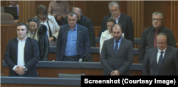 Betimi i deputetëve të rinj serbë në Kuvendin e Kosovës, 17 nëntor 2022.