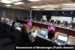 Seanca e Qeverisë së Malit të Zi, Podgoricë, nëntor 2022.