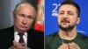 Ruski predsjednik Vladimir Putin i predsjednik Ukrajine Volodimir Zelenski