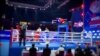 Serbia -- Albanian boxer Nelson Hysa at the World Championship in Belgrade, October 28, 2021