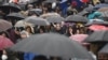 Učesnici demonstracija tokom blokade autoputa u Beogradu, 11. decembra 2021. 