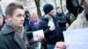 Митинг за освобождение активиста "Другой России" Дмитрия Путенихина в Москве, 27 ноября 2011