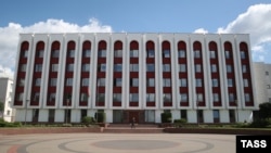 Здание министерства иностранных дел Беларуси в Минске 