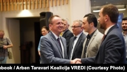 Северна Македонија - Арбен Таравари ја претстави Платформата за претседателските избори на 24 април 2024 година 