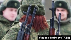 Margarita je rekla da je u njenoj sanitetskoj jedinici bilo još sedam žena, starosti od 23 do 38 godina, i da su sve bile pod pritiskom da budu terenske žene oficira. (arhivska fotografija)