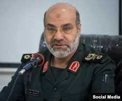Mohammad Reza Zahedi komandant i lartë i Trupave të Gardës Revolucionare Islamike të Iranit (IRGC).
