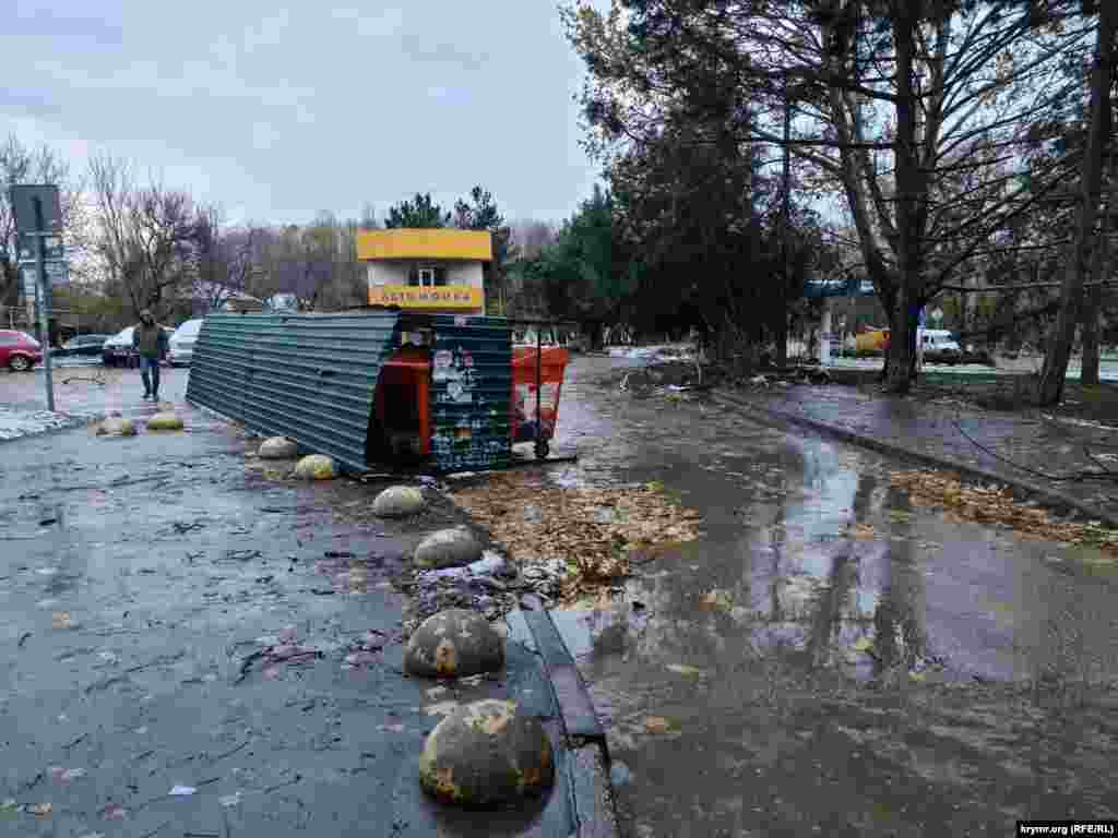 După inundațiile din capitala Crimeei, Simferopol, la 27 noiembrie.