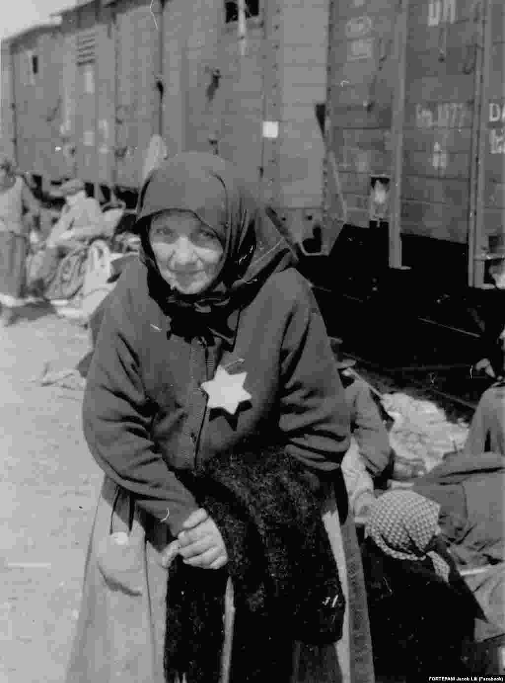 &bdquo;Végre eljutottunk utunk céljához, Auschwitzhoz. Éjjel érkeztünk. Először nem tudtuk, hogy hol vagyunk, nem tudtuk, hogy mi vár ránk, de a gondolat, hogy vége ennek a hosszú, pokoli útnak, ennek az összepréselésnek, és kiszállhatunk, már maga vigasztaló volt. De örömünk rövid ideig tartott. Apus ugyanis odajutott az ablakhoz, meglátta a csíkos ruhába öltöztetett Häftlingeket (foglyokat), látta az egekbe törő lángokat, a hatalmas füstöt, az állomás feliratát: Auschwitz! &ndash; csak ennyit mondott: &raquo;El vagyunk veszve!&laquo; Majd odajött hozzánk, és halkan így szólt: &raquo;Búcsúzzunk el egymástól&laquo;, és könnyes szemmel szorította magához a kistestvéreimet. Apám már hallott a rádióban Auschwitz borzalmairól&rdquo;&nbsp;&ndash; folytatódik az akkor 16 éves lány visszaemlékezése&nbsp;a Meridian közlésében.&nbsp;