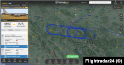 Let američkog aviona KC-135 Stratotanker iznad BiH, 8. 1. 2023.