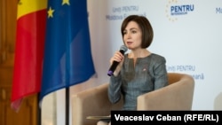Президентът на Молдова Мая Санду