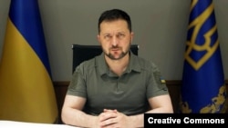 Președintele Ucrainei, Volodimir Zelenski (foto arhivă)