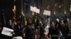 Protestat në Tbilisi më 9 mars 2023.