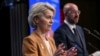 Presidentja e Komisionit Evropian, Ursula von der Leyen (majtas), dhe president i Këshillit të BE-së, Charles Michel, në Samitin BE-Ballkani Perëndimor, 13 dhjetor 2023.