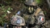 Soldați ai armatei franceze participă la un exercițiu al Grupului de luptă avansat al NATO (BGFP) la baza de antrenament Cincu din centrul României, pe 20 septembrie 2022. 