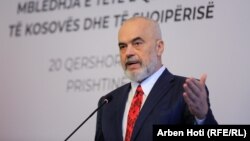 Kryeministri i Shqipërisë, Edi Rama.
