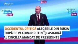 Occidentul critică alegerile din Rusia în timp ce Putin vorbește despre al Treilea Război Mondial