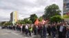 Протест на вработените во ,,Национални шуми", 17 април 2024 година