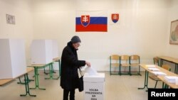 Гласање во Братислава, главниот град на Словачка, 23.3.2024 година 