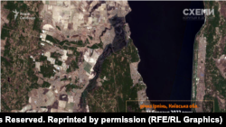 POSLIJE: Kijevska oblast: rijeka Irpin, 15. ožujka 2022.