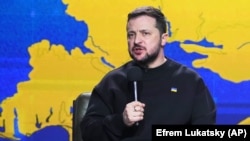 Presidenti ukrainas, Volodymyr Zelensky.