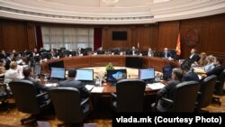 Илустрација, архивска фотографија од владина седница, март 2024 година