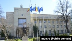 Sediul Ministerului Afacerilor Externe din București.