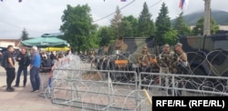 Protesta në Leposaviq në qershor 2023