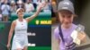Tenistja ukrainase fton vajzën e ushtarit në ndeshjen e saj në Wimbledon