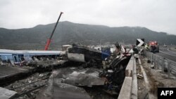 Железничка несреќа во долината Темпи кај Лариса, Грција на 1 март 2023 година. 