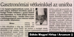 Gasztronómiai vétkek