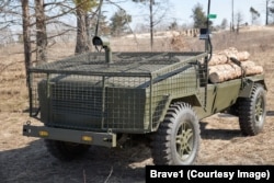 Një mjet tokësor pa pilot i mbushur po testohet nga Brave1.