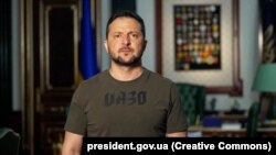 Украинскиот претседател Володимир Зеленски. 