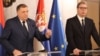 Milorad Dodik dhe Aleksandar Vuçiq