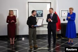 Зеленски получава Ордена на белия орел, най-високото отличие на Полша