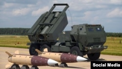 HIMARS տեսակի համակարգը ATACMS հրթիռներով, Ուկրաինա: 