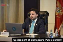 Premijer Dritan Abazović na sjednici Vlade