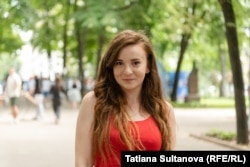 Daniela Cărăruș, absolventă a liceului „Miguel de Cervantes” din Chișinău