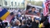 Demonstracije su organizirale gruzijske opozicijske stranke u Tbilisiju, Gruzija, 9. aprila 2023.