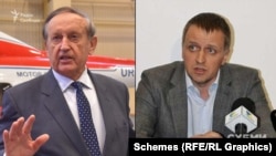 Prokurorët ukrainas i kanë thënë Radios Evropa e Lirë se janë duke marrë masa për të “identifikuar dhe konfiskuar” asetet që janë në pronësi të dy burrave.