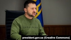 Presidenti ukrainas, Volodymyr Zelensky. Kiev, 9 tetor 2023.