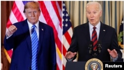 Доналд Трамп и Џо Бајден