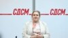 Поранешната министерка за одбрана и кандидат за претседател на СДСМ Славјанка Петровска 