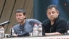 Ivelin Mihailov (majtas) dhe Nikolay Markov, e udhëheqin partinë e ekstremit të djathtë Madhështia, e cila i fitoi 5 për qind në zgjedhjet parlamentare në Bullgari.