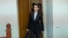 Evghenia Guțul, la una din ședințele de judecată de la Judecătoria Buiucani.