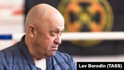 Evgheni Prigojin, șeful grupului de mercenari Wagner. (fotografie de arhivă)