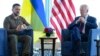 Presidenti i SHBA-së, Joe Biden dhe presidenti ukrainas Volodymyr Zelensky, gjatë samitit të G7-s në Hiroshimë, Japoni, 21 maj 2023.
