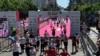 U okviru maratona, koji se tradicionalno održava u Beogradu, treću godinu zaredom organizovana je i akcija "Run with refugees". Beograd, 28. april 2024.