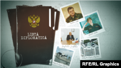 Расследование Europa Liberă показывает, что даже после массовой высылки в августе, в Кишинёве остались российские дипломаты, имеющие связи с разведывательными службами (коллаж Europa Liberă).